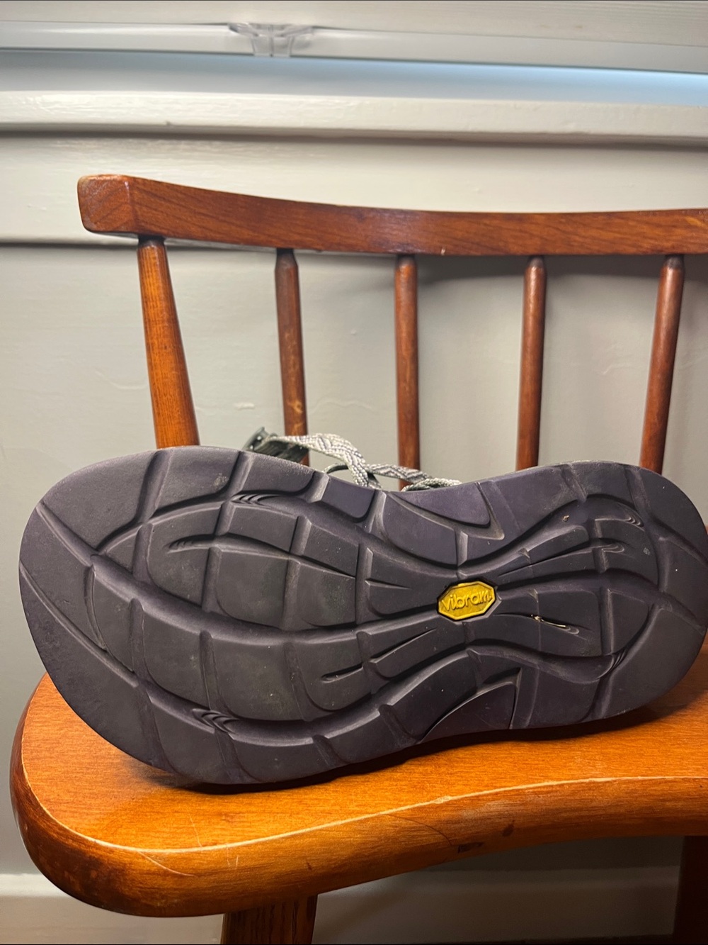 Chaco ZX/2 Yampa Sandals size 7 Purple Gray Geometric Strappy Outdoor Hiking - Picture 5 of 9
